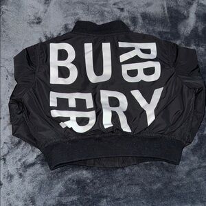 Burberry Black Jacket/Coat
